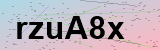 CAPTCHA image showing random characters